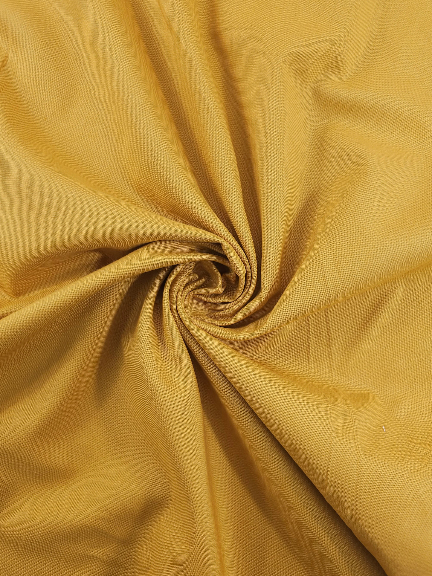 Deep Marigold Pure Cotton Poplin fabric (Width 58 Inches)
