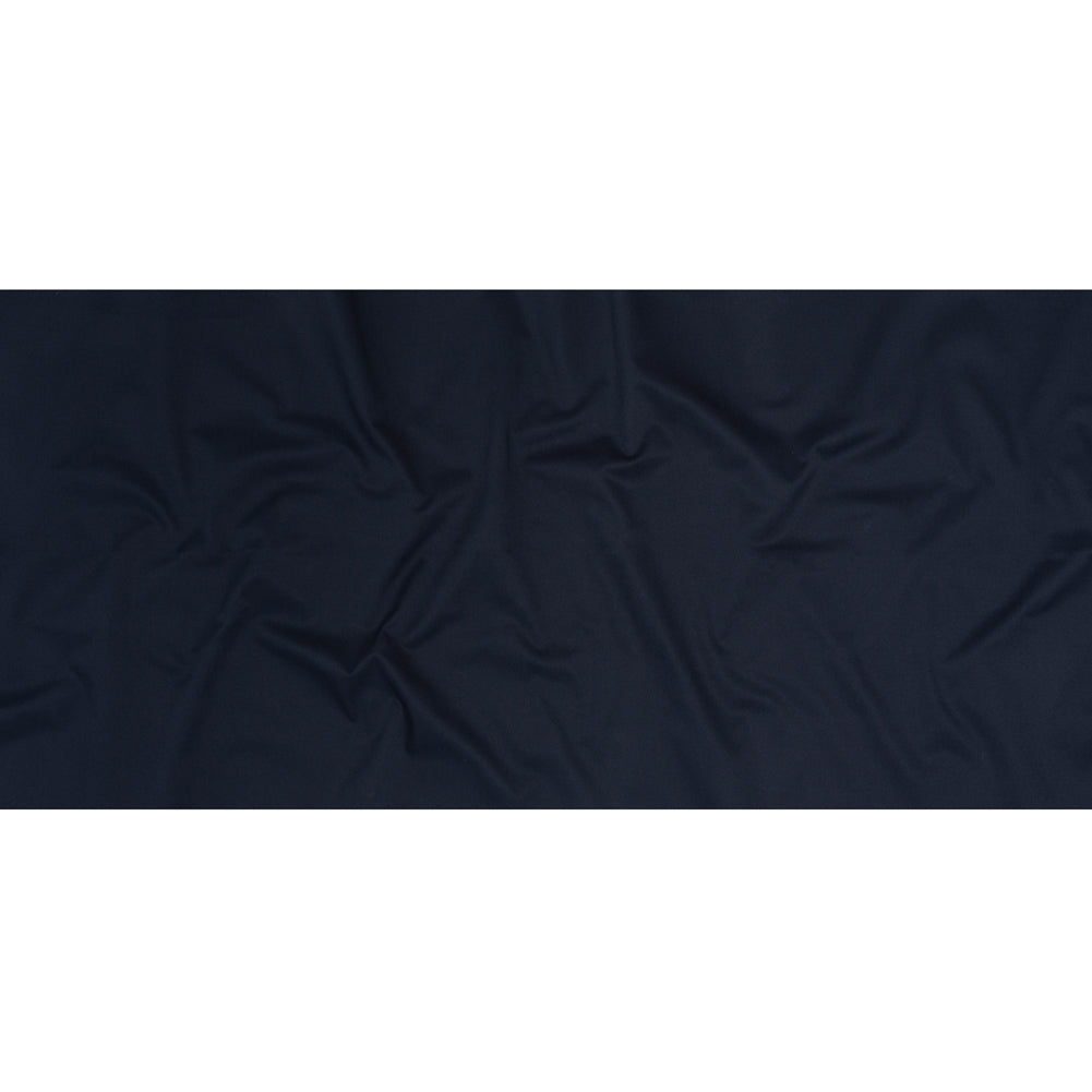 Peach finish Stretch Cotton Twill - Navy (Width 58 Inches)