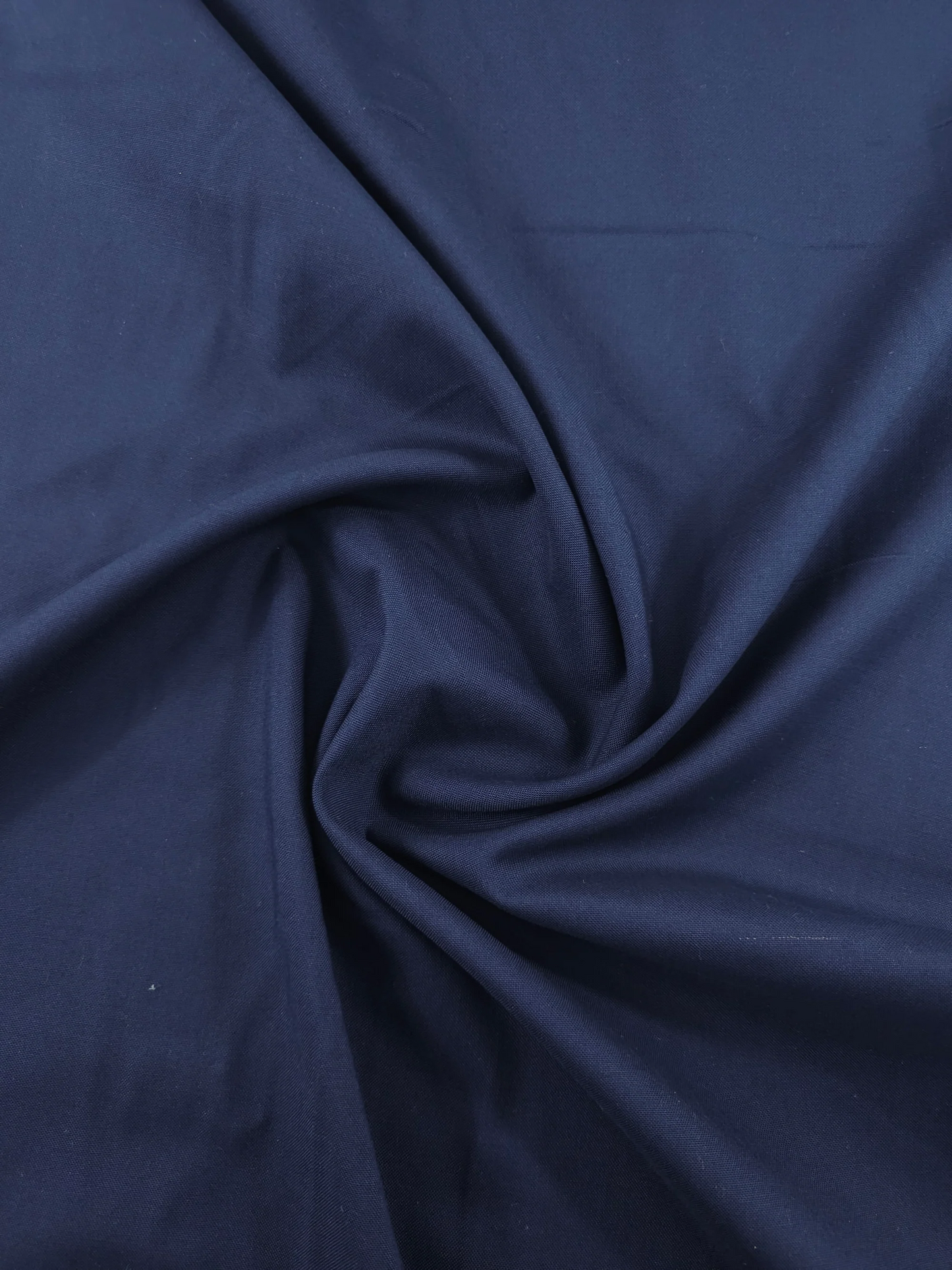Navy Blue Pure Cotton Poplin fabric (Width 58 Inches)
