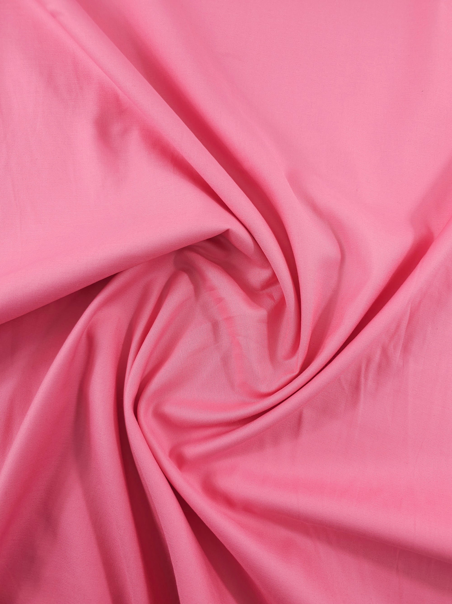 Candy Pink Pure Cotton Poplin fabric (Width 58 Inches)