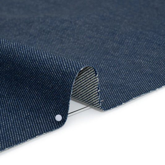 Lightweight Cotton Denim Twill - Light Indigo (Width 58 Inches)