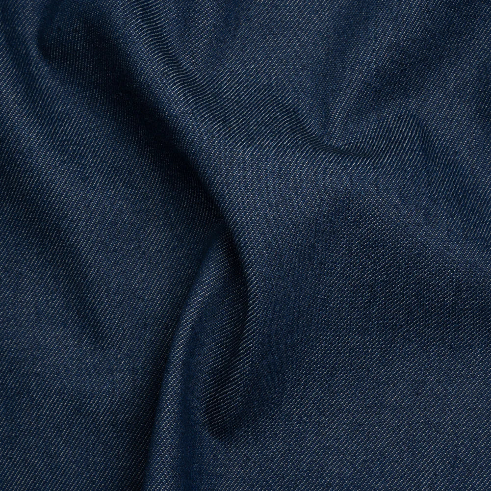 Lightweight Cotton Denim Twill - Light Indigo (Width 58 Inches)