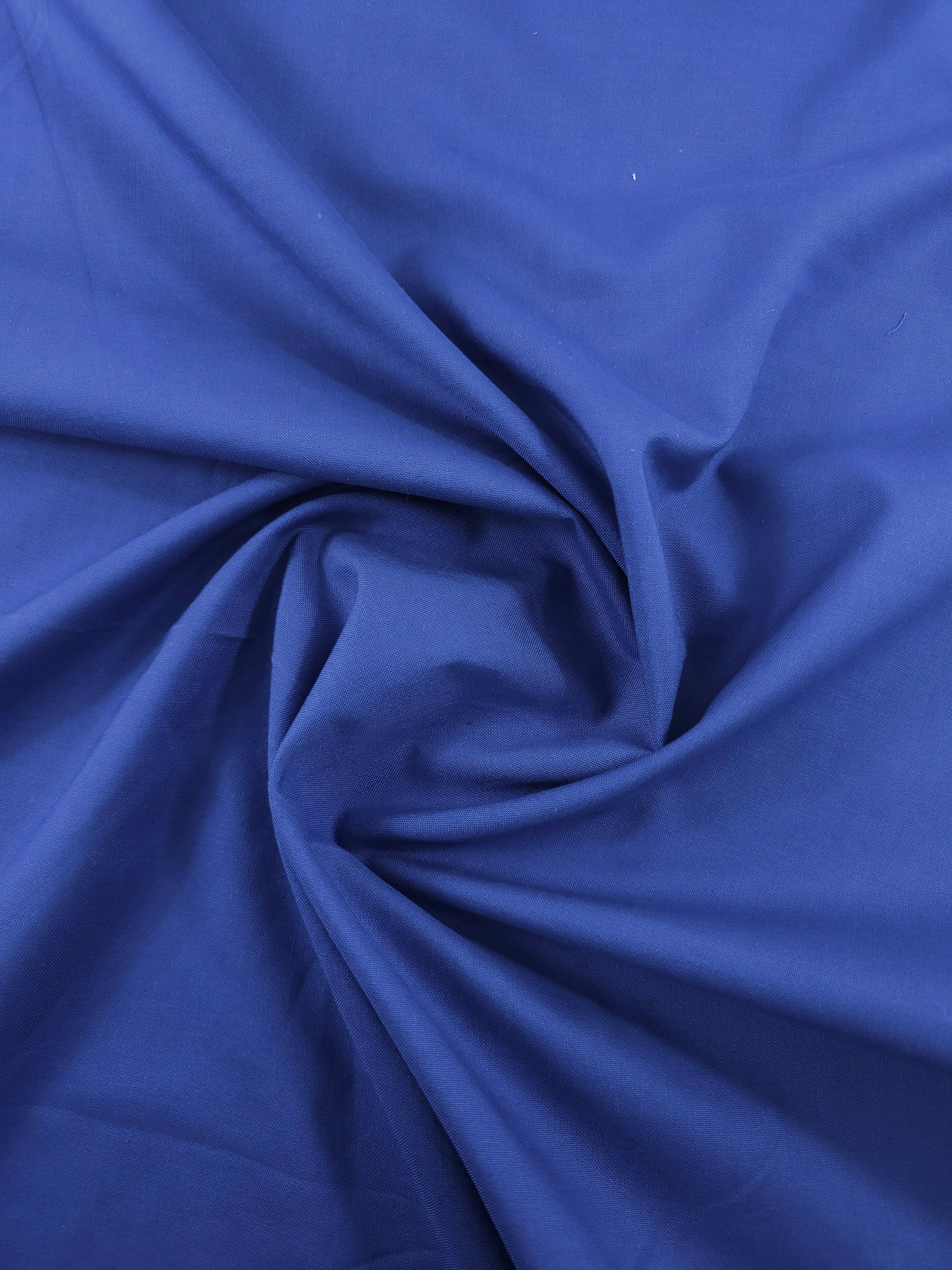 Royal Blue Pure Cotton Poplin fabric (Width 58 Inches)