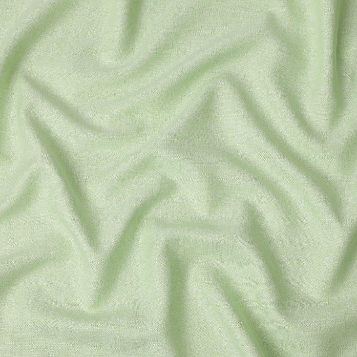 Light Green 60 Lea Pure linen fabric (Width 58 Inches)