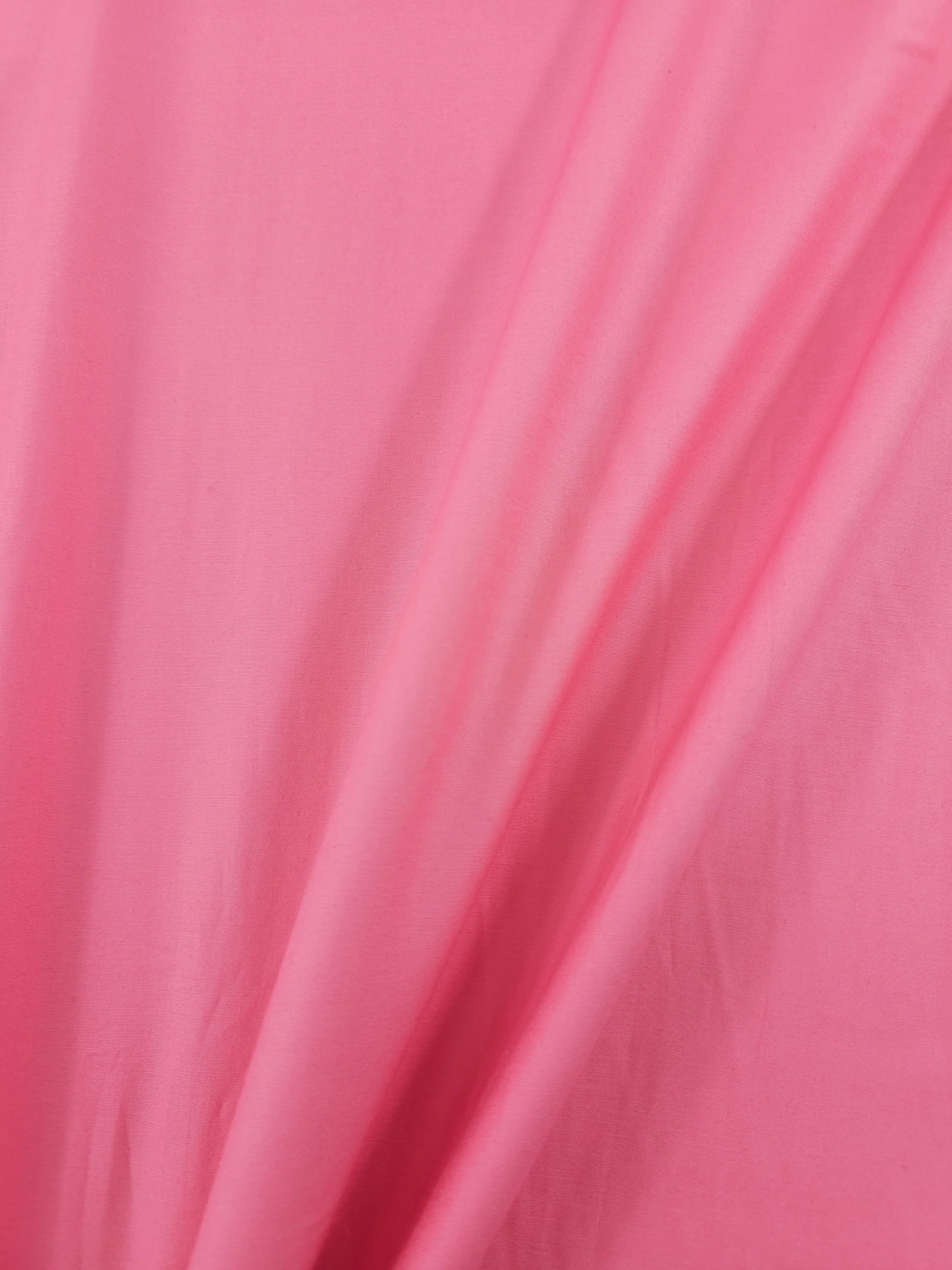 Candy Pink Pure Cotton Poplin fabric (Width 58 Inches)