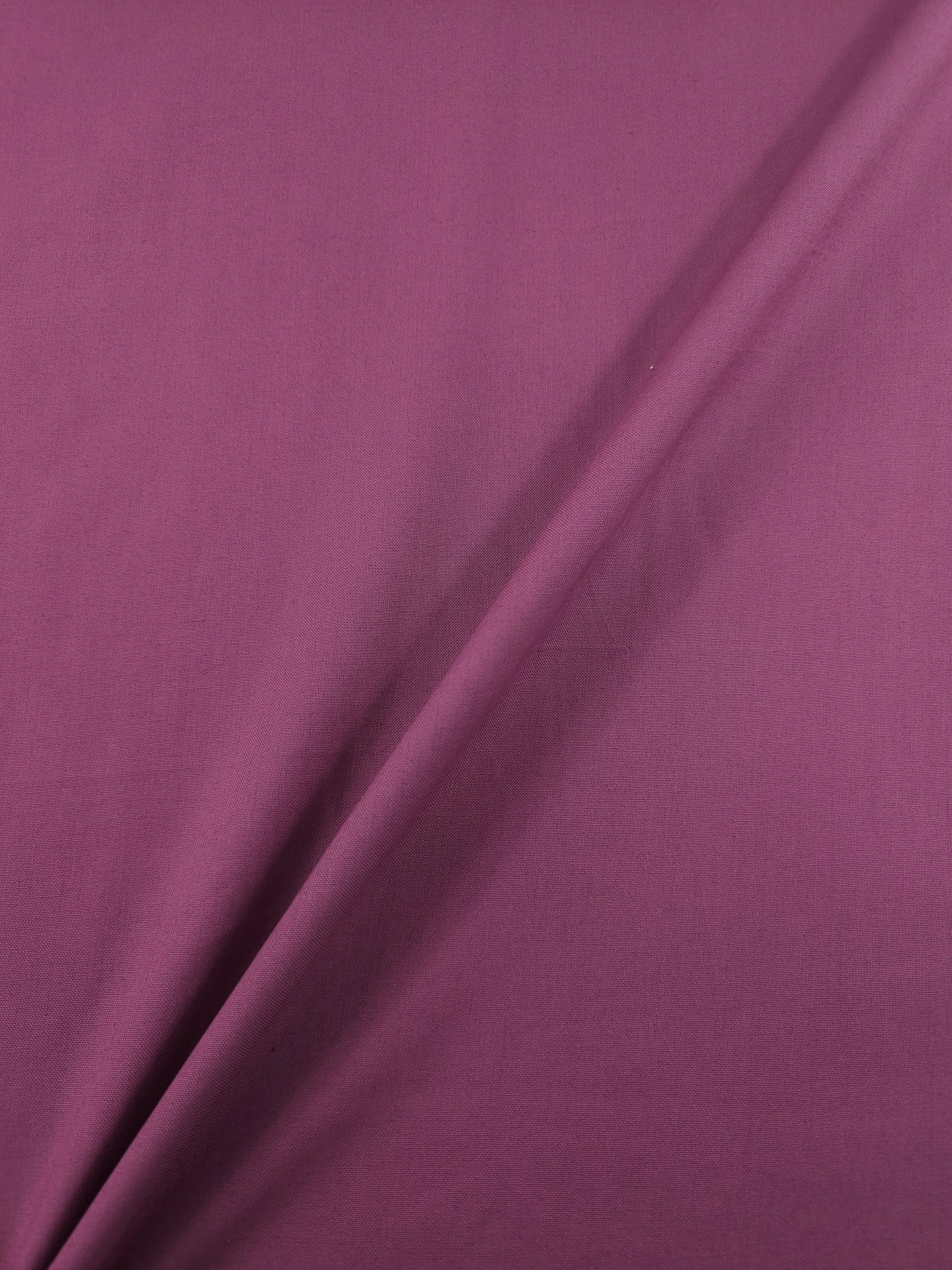 Grape Purple Pure Cotton Poplin fabric (Width 58 Inches)