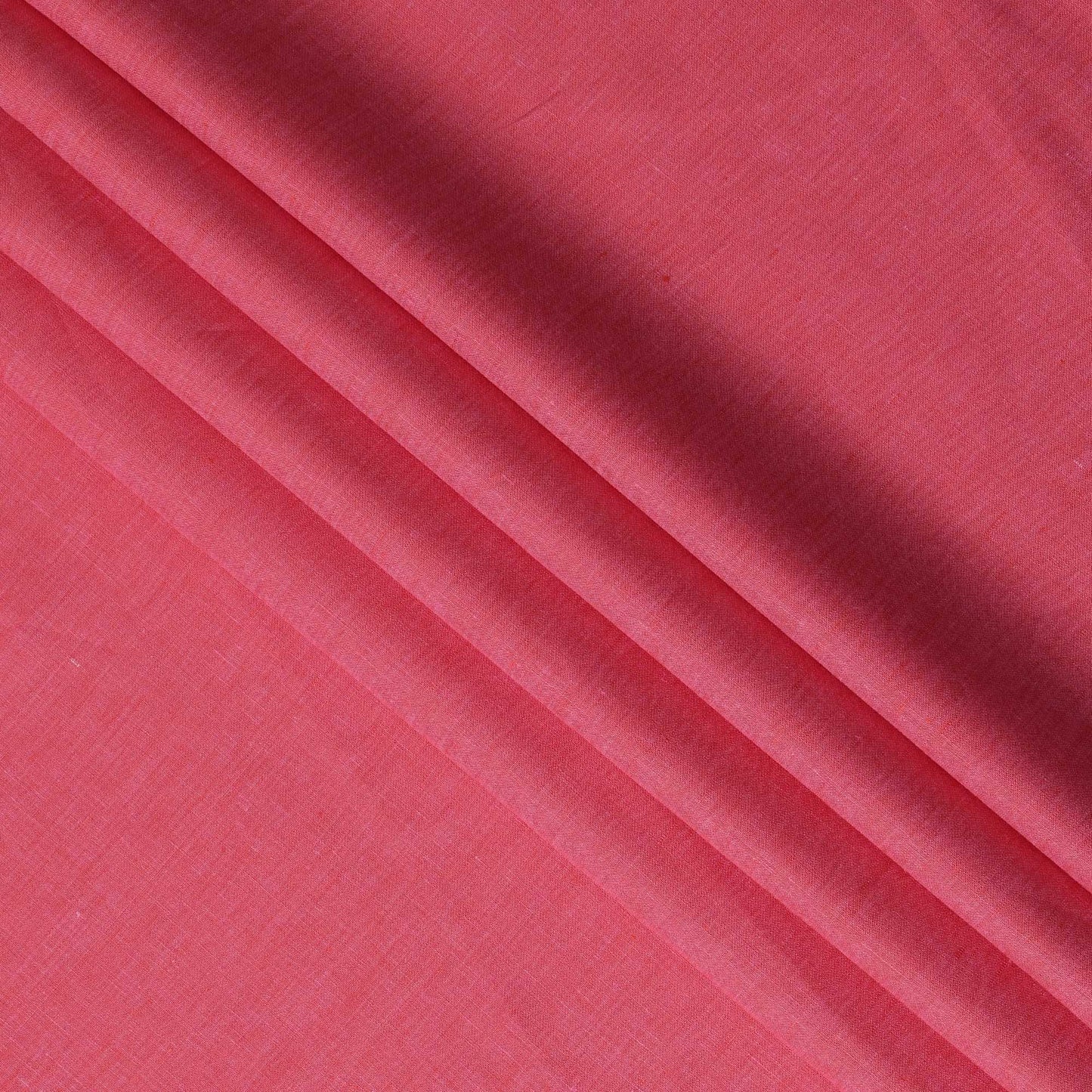Deep Rose 60 Lea Plain Pure linen fabric (Width 58 Inches)
