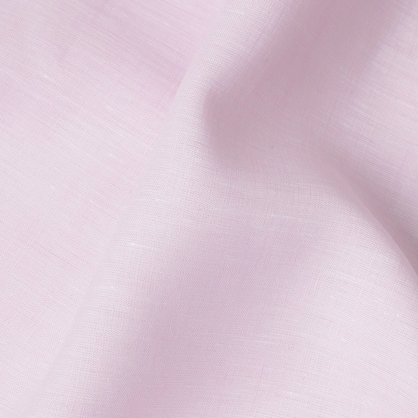 Baby Pink 60 Lea Plain Pure linen fabric (Width 58 Inches)