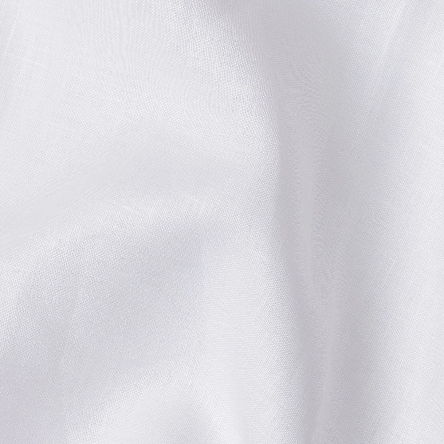 Pure White 60 Lea Plain Pure linen fabric (Width 58 Inches)
