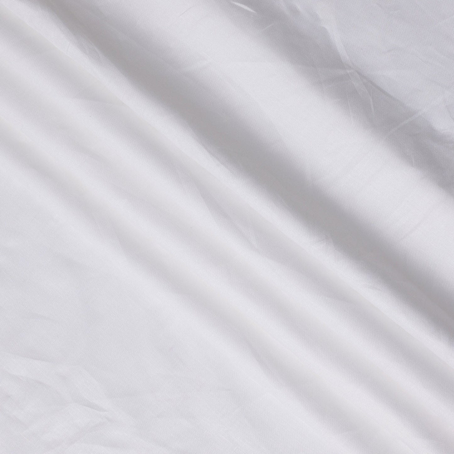 Pure White 60 Lea Plain Pure linen fabric (Width 58 Inches)