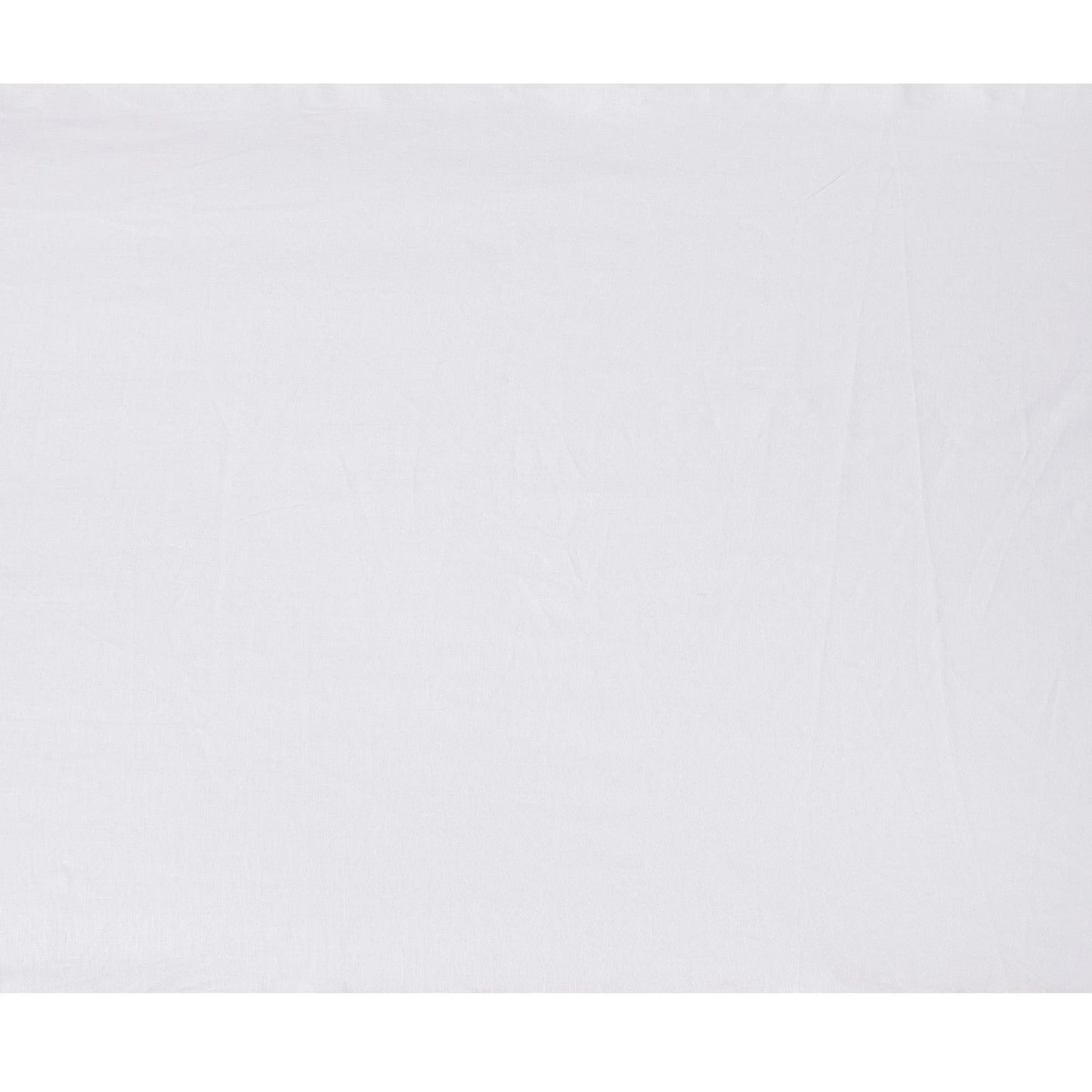 Pure White 60 Lea Plain Pure linen fabric (Width 58 Inches)