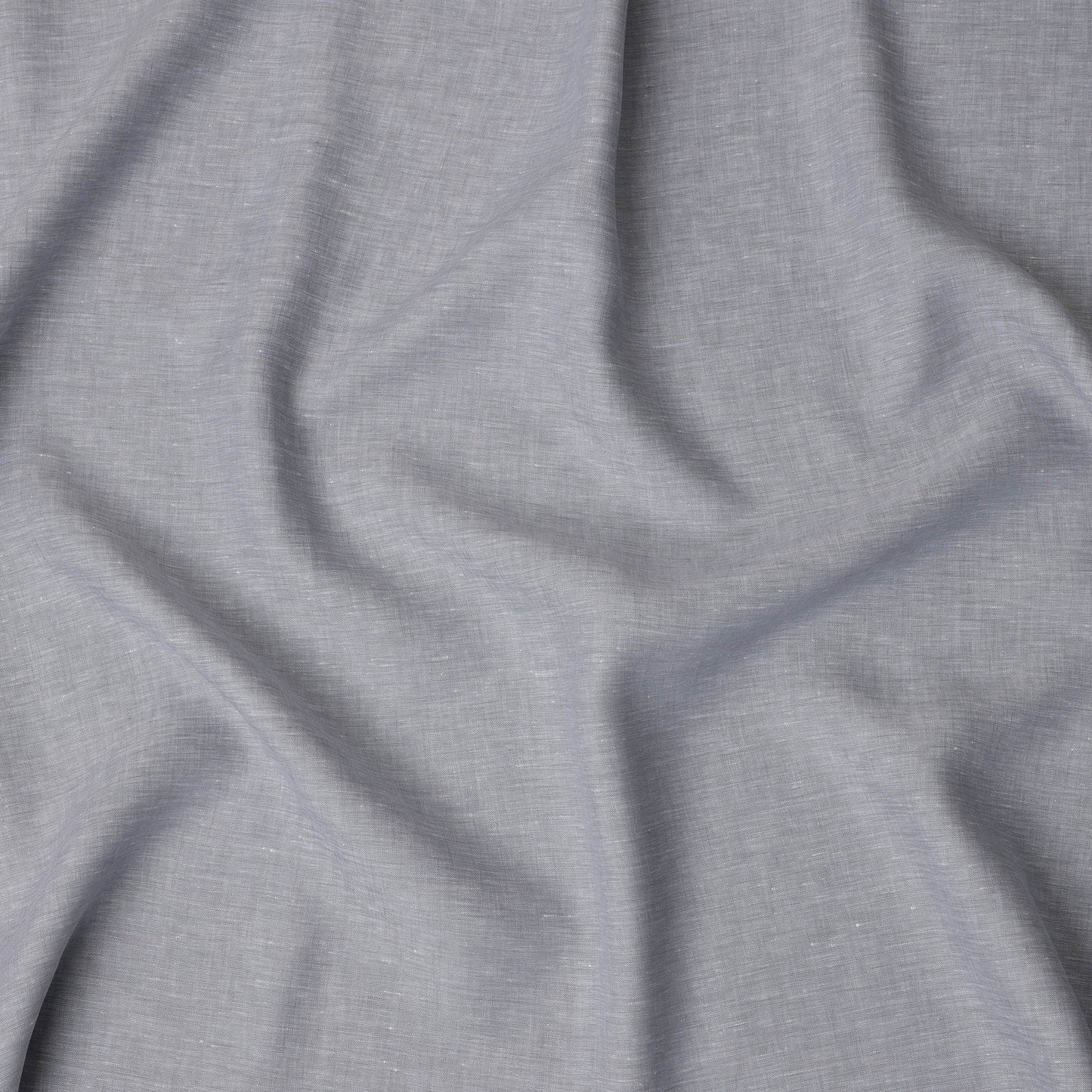 Steel Grey 60 Lea Pure linen fabric (Width 58 Inches)